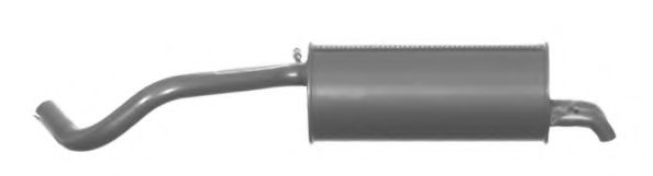 71.86.07 IMASAF Exhaust System End Silencer