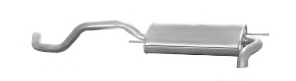 72.02.07 IMASAF Exhaust System End Silencer