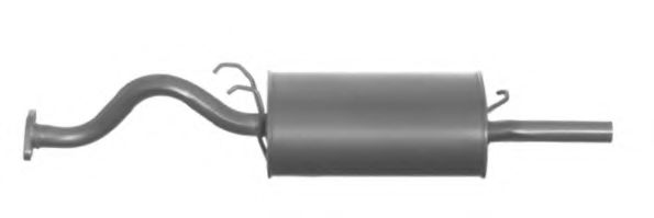 HO.32.57 IMASAF Exhaust System End Silencer