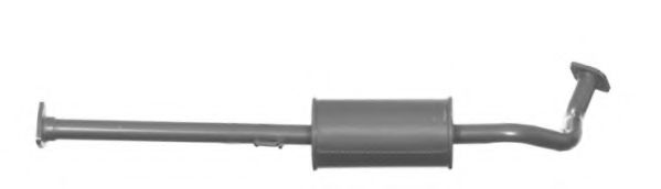 HO.56.06 IMASAF Exhaust System Middle Silencer