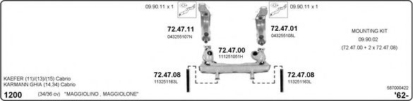 587000422 IMASAF Exhaust System