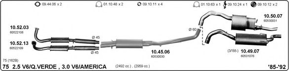 502000105 IMASAF Exhaust System