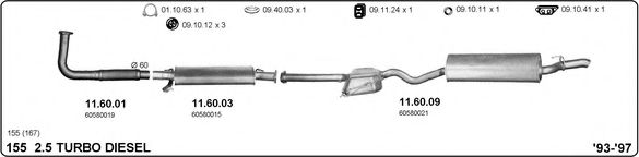502000152 IMASAF Exhaust System