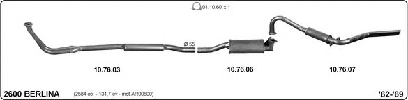 502000213 IMASAF Exhaust System