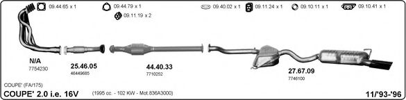 524000038 IMASAF Exhaust System