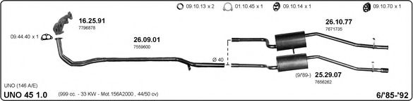 524000324 IMASAF Exhaust System