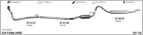 524000356 IMASAF Exhaust System