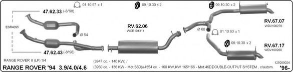 129200024 IMASAF Exhaust System