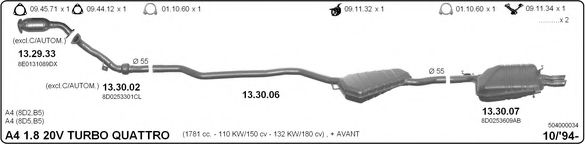 504000034 IMASAF Exhaust System