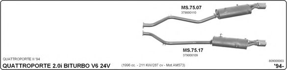 809000003 IMASAF Exhaust System