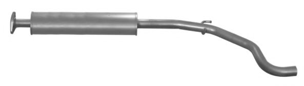 24.33.06 IMASAF Exhaust System Middle Silencer