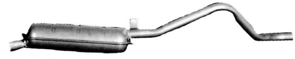 35.22.06 IMASAF Exhaust System Middle Silencer