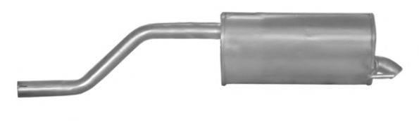 53.72.07 IMASAF Exhaust System End Silencer
