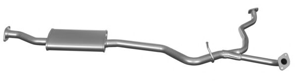 68.44.66 IMASAF Exhaust System Middle Silencer