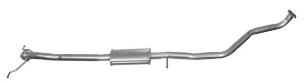 70.59.06 IMASAF Exhaust System Middle Silencer