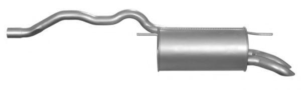 72.82.67 IMASAF Exhaust System End Silencer