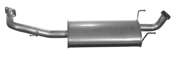 70.78.06 IMASAF Exhaust System Middle Silencer