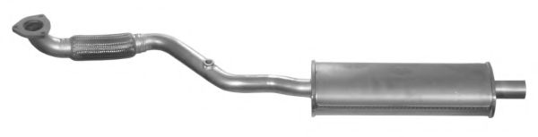 53.08.03 IMASAF Exhaust System Front Silencer