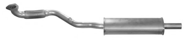 54.84.03 IMASAF Exhaust System Front Silencer