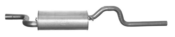 CH.54.46 IMASAF Exhaust System Middle Silencer