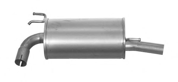 SU.40.07 IMASAF Exhaust System Middle Silencer