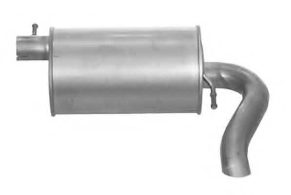 72.74.07 IMASAF Exhaust System End Silencer