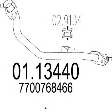 01.13440 MTS Repair Set, piston/sleeve