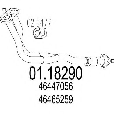 01.18290 MTS Repair Set, piston/sleeve