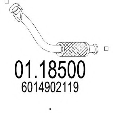01.18500 MTS Repair Set, piston/sleeve