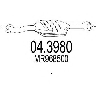 04.3980 MTS Standard Parts Bearing