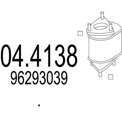 04.4138 MTS Catalytic Converter