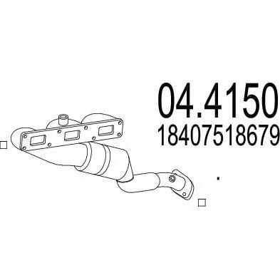 04.4150 MTS Catalytic Converter