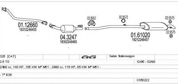 C050222023425 MTS Exhaust System