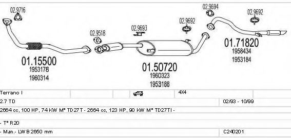 C240201009421 MTS Exhaust System