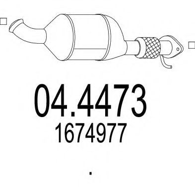 04.4473 MTS Catalytic Converter