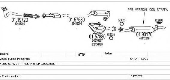 C170072008814 MTS Exhaust System