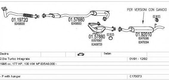 C170073008815 MTS Exhaust System