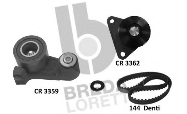 KCD0403 BREDA+LORETT Timing Belt Kit