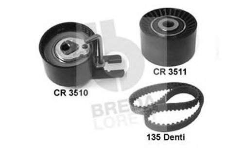 KCD0574 BREDA+LORETT Timing Belt Kit