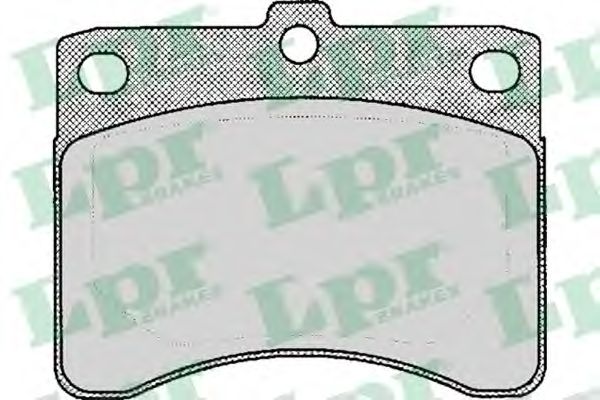 05P056 LPR Brake System Brake Pad Set, disc brake