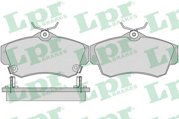 05P1061 LPR Brake Pad Set, disc brake