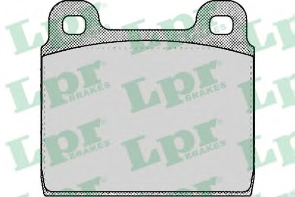 05P109 LPR Brake System Brake Pad Set, disc brake