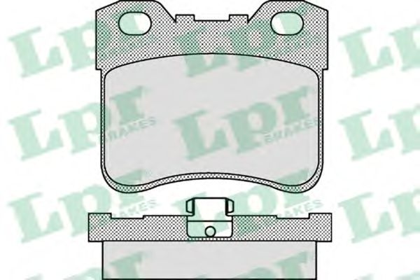 05P1130 LPR Brake Pad Set, disc brake