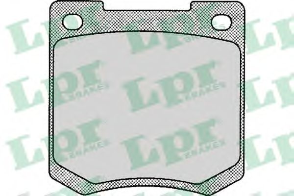 05P114 LPR Тормозная система Комплект тормозных колодок, дисковый тормоз