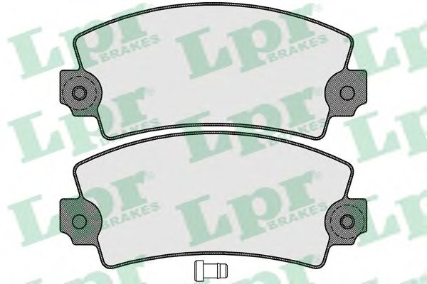 05P117 LPR Brake Pad Set, disc brake