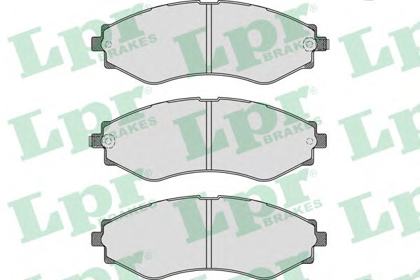 05P1209 LPR Brake Pad Set, disc brake
