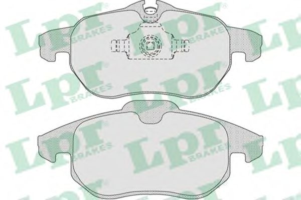 05P1216 LPR Brake Pad Set, disc brake