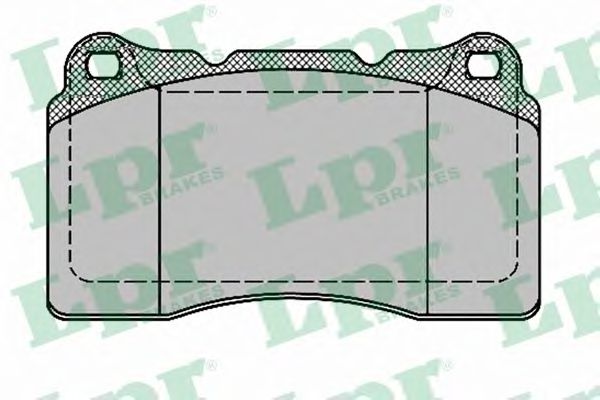 05P1394 LPR Brake Pad Set, disc brake