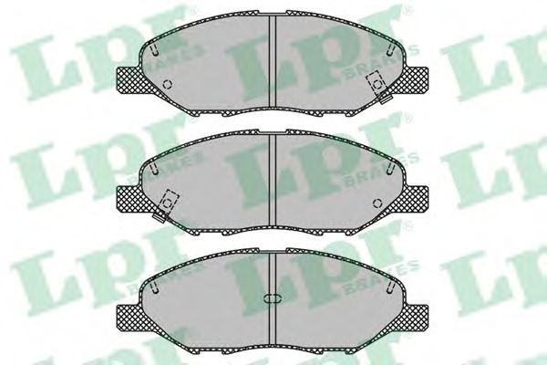 05P1497 LPR Brake Pad Set, disc brake