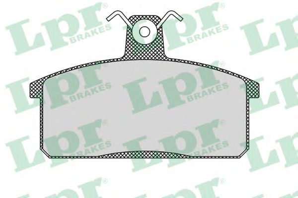 05P1498 LPR Brake System Brake Pad Set, disc brake